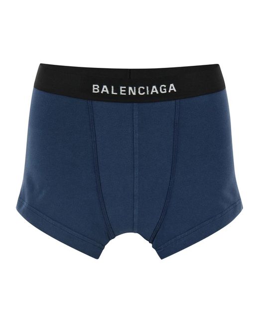 Balenciaga Blue Underpants for men