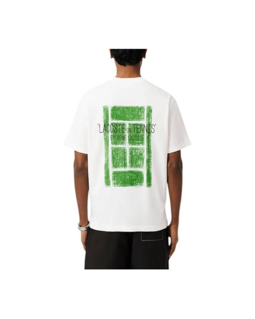 Lacoste White T-Shirts for men