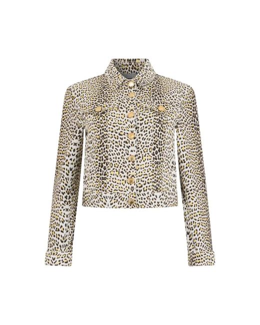Roberto Cavalli White Denim Jackets