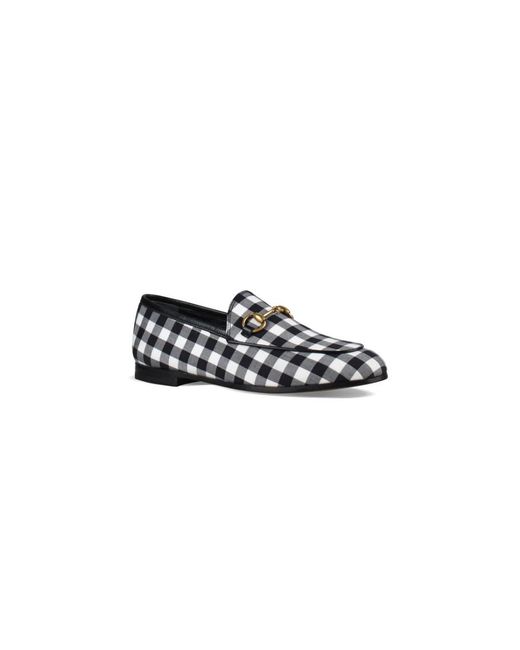 Gucci Gingham Loafers in het Black