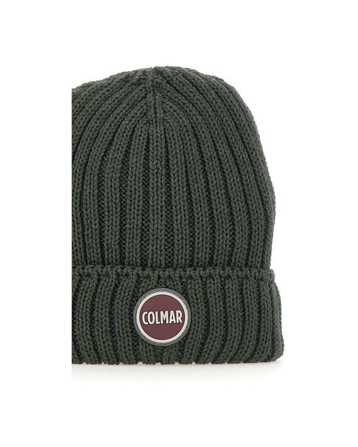 Colmar Accessoires ,Groen ,Wol Filmax Cap in het Green