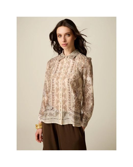 Shirts Oltre de color Natural