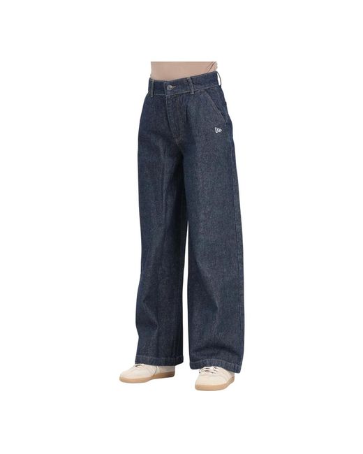 KTZ Wide Jeans in het Blue