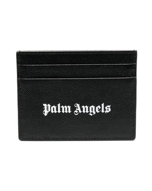 Portafoglio di Palm Angels in Black da Uomo