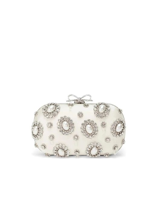 Self-Portrait White Clutches