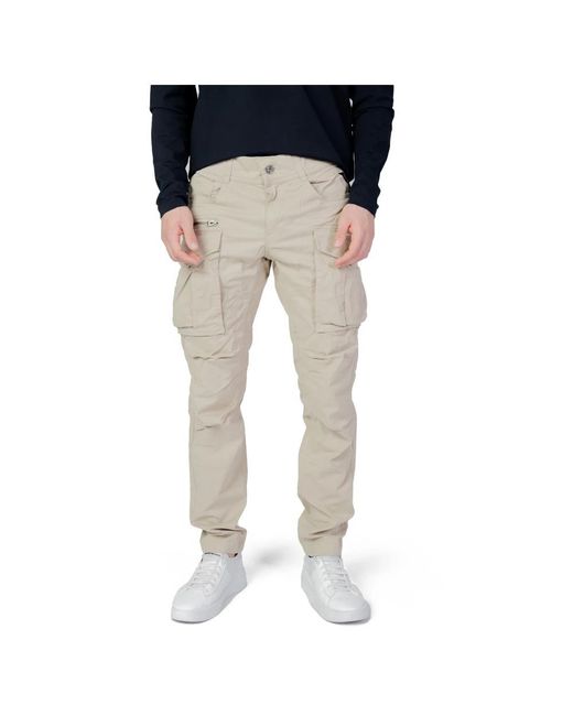 Replay Natural Slim-Fit Trousers for men