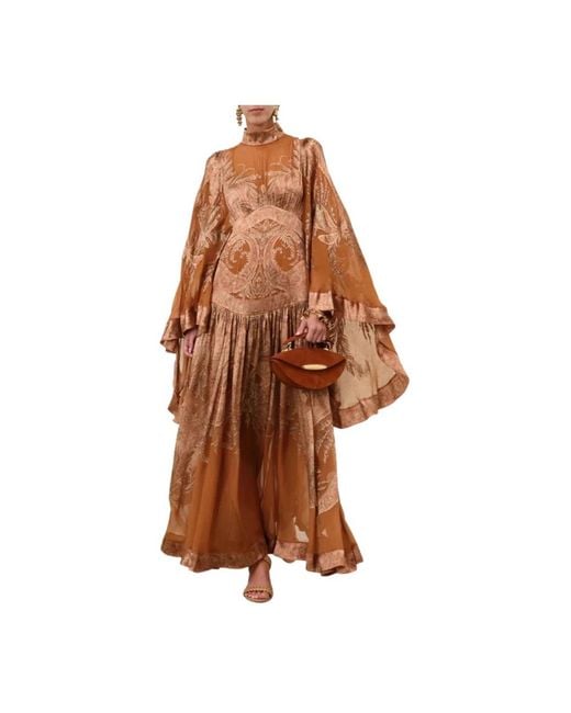 Zimmermann Brown Maxi Dresses