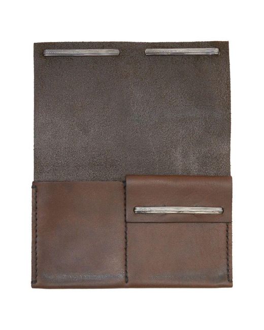 Wallets & Cardholders di Werkstatt:münchen in Brown