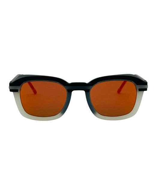 Thom Browne Brown Injection Rectangular Sonnenbrillen