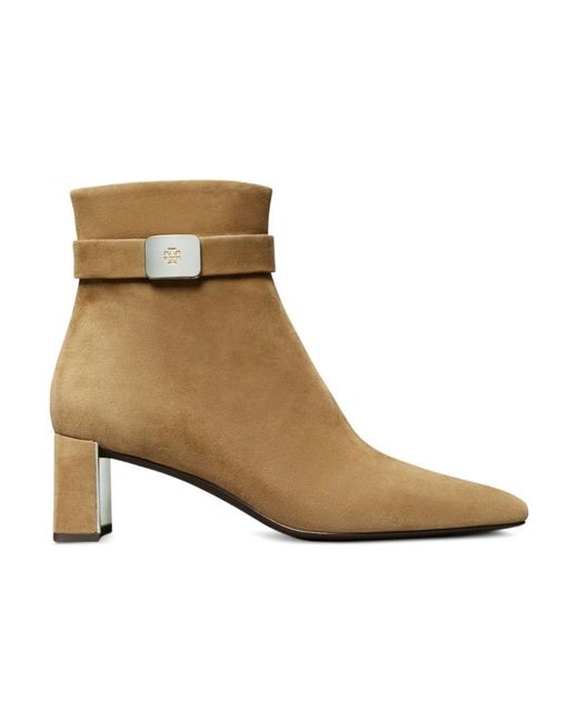 Tory Burch Brown Heeled Boots
