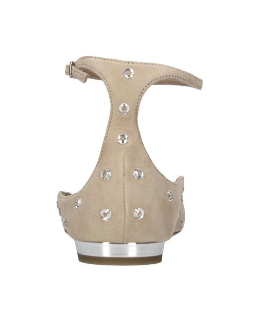 Aquazzura Natural Ballerina Shoes