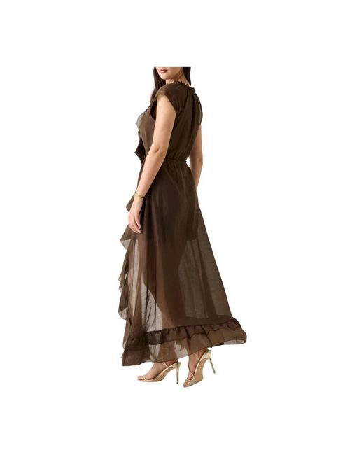 Guess Brown Maxi Dresses