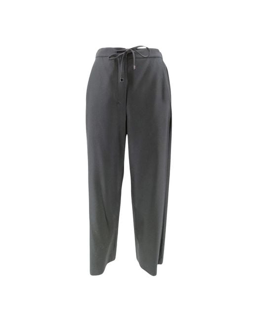 Max Mara Wijde Broek in het Gray