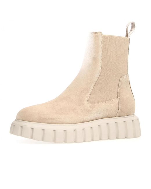 Voile Blanche Natural Chelsea Boots