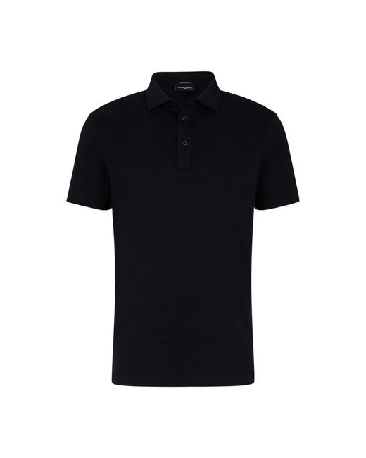 Strellson Textured Polo in het Black voor heren