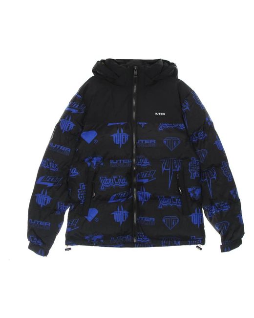 Iuter Blue Down Jackets for men
