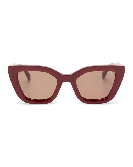 A.P.C. Brown Sunglasses