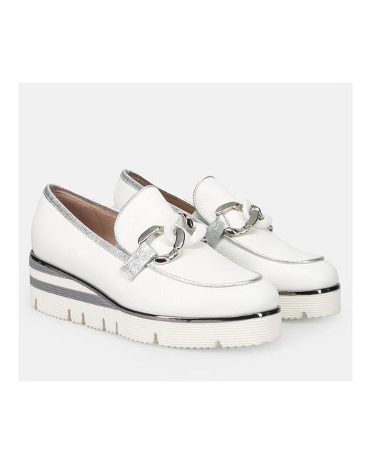 Sangiorgio White Loafers