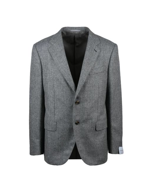 Caruso Stondata Blazer in het Gray voor heren