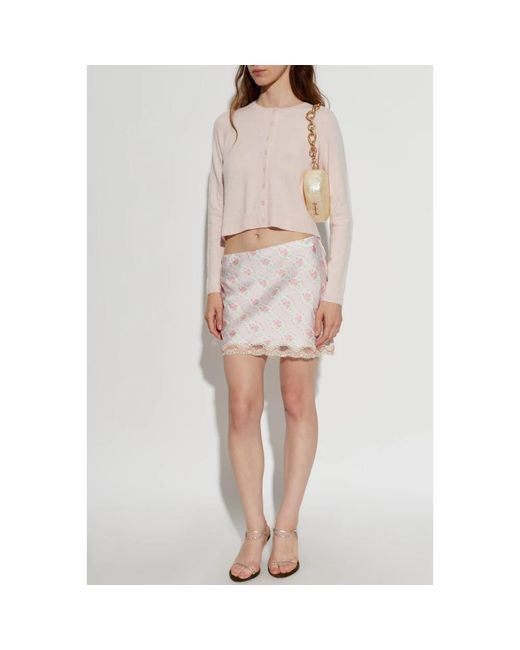 Short Skirts LoveShackFancy de color Pink