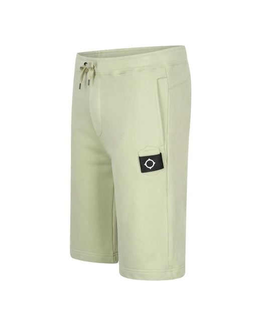 Ma Strum Green Casual Shorts for men