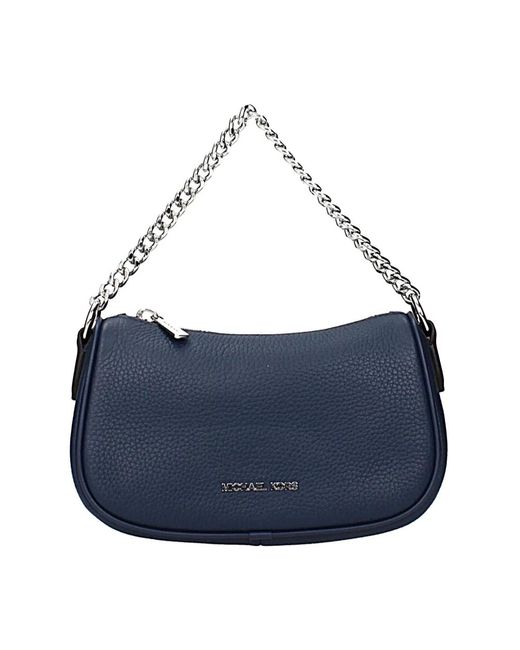Michael Kors Blue Shoulder Bags