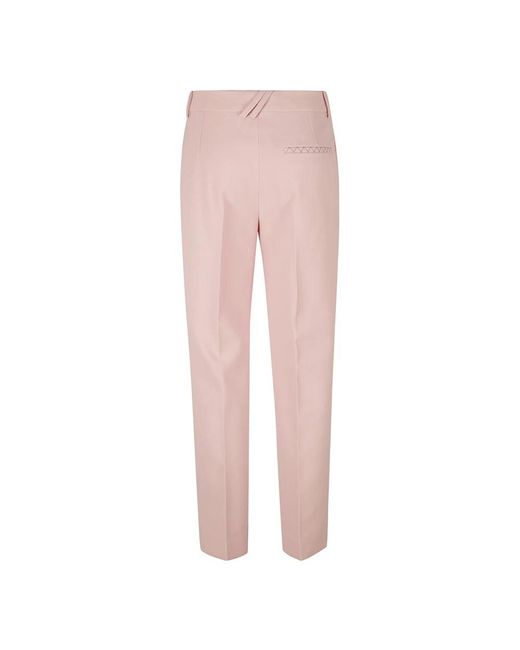 Burberry Pink Slim-Fit Trousers