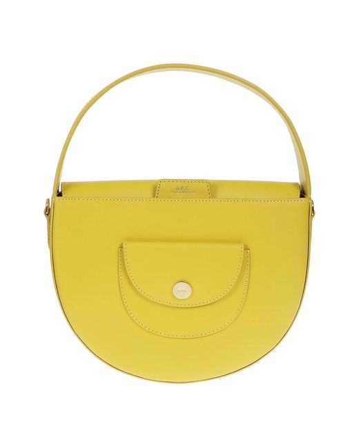 A.P.C. Handbags in het Yellow