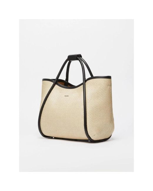 Tote Bags Max Mara de color Natural