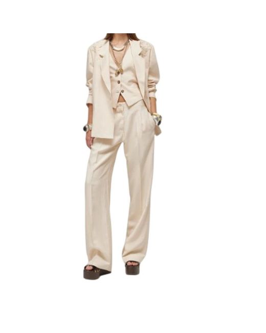 Blugirl Blumarine Natural Waistcoats
