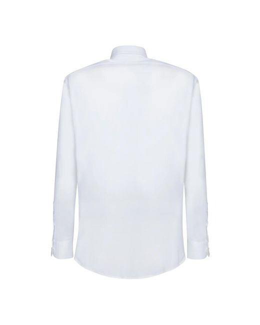 Zegna White Formal Shirts for men