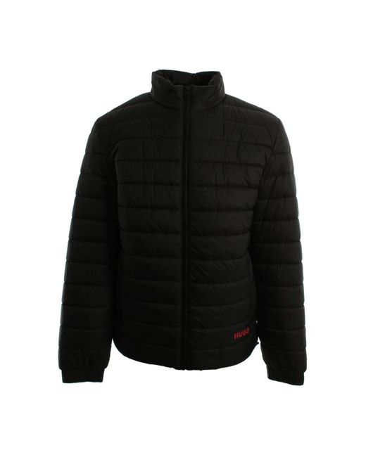 HUGO Black Winter Jackets for men