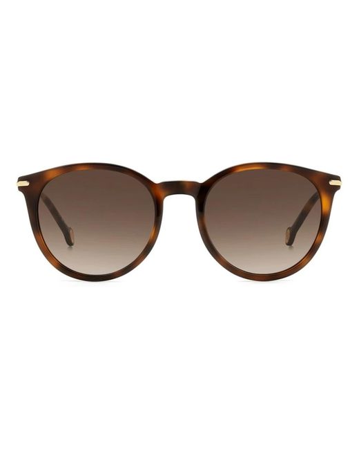 Carolina Herrera Brown Sunglasses