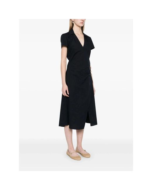 Wrap Dresses Patrizia Pepe de color Black