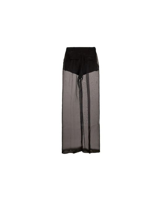 Elisabetta Franchi Brown Wide Trousers