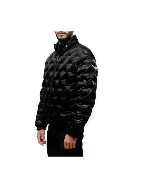 Emporio Armani Jacke mit reißverschluss und seitentaschen in Black für Herren