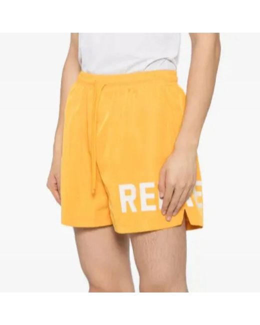 Represent Badmode ,Geel ,Casual Shorts in het Yellow voor heren