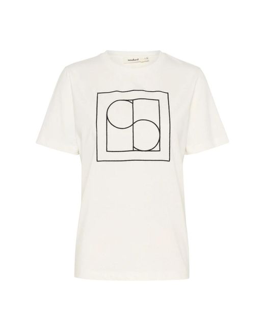 T-Shirts Soaked In Luxury de color White