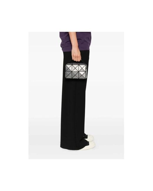 Issey Miyake Gray Handbags