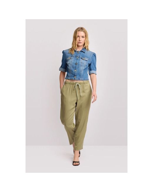 Kocca Green Straight Trousers