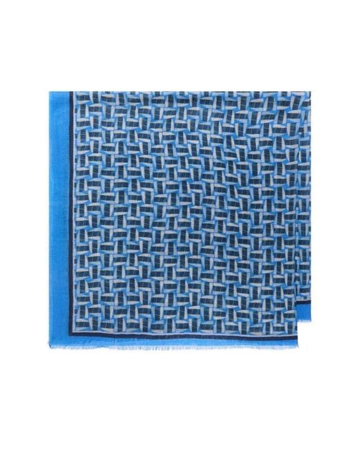 Maliparmi Blue Winter Scarves
