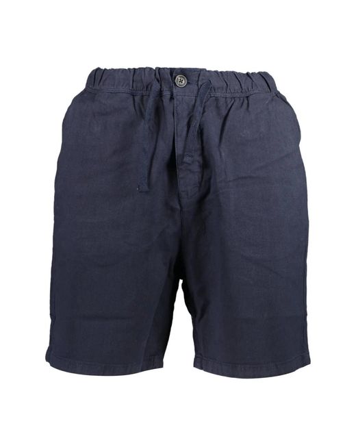 North Sails Blue Casual Shorts for men