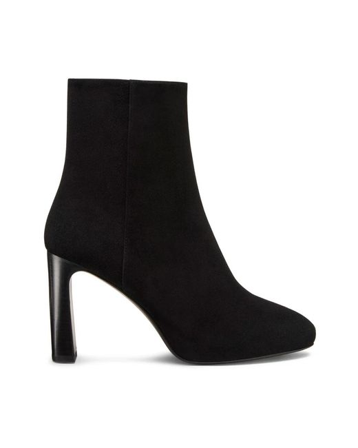 Stuart Weitzman Black Babette Platform Zip Bootie
