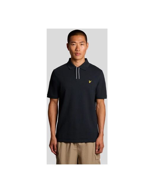 Lyle & Scott Blue Polo Shirts for men
