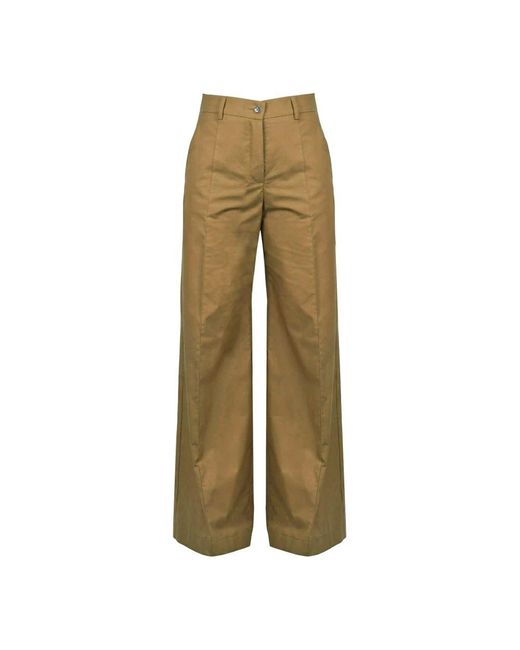 8pm Natural Wide Trousers