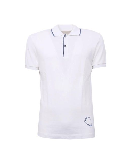 Philippe Model White Polo Shirts for men