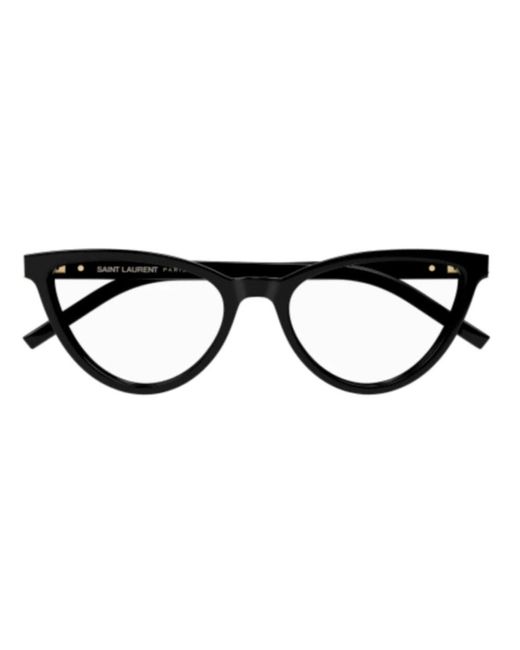 Saint Laurent Black Schicke Leder Umhängetasche