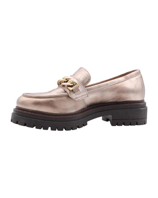 Nero Giardini Gray Loafers