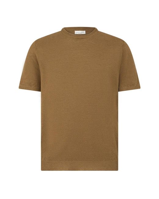 Roberto Collina Green Round-Neck Knitwear for men