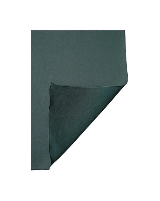 Dolce & Gabbana Green Silk Scarves